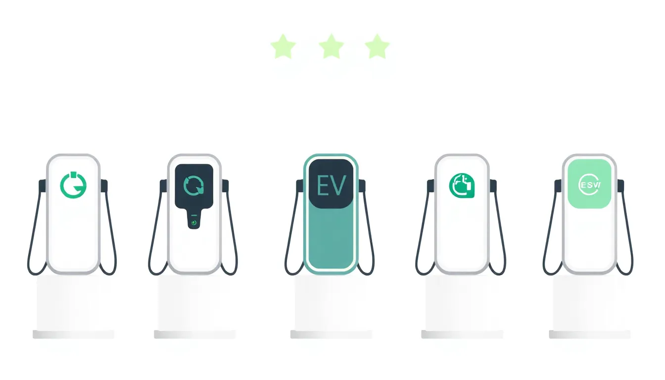 Comparatif bornes de recharge entreprise Wallbox EVBox Schneider
