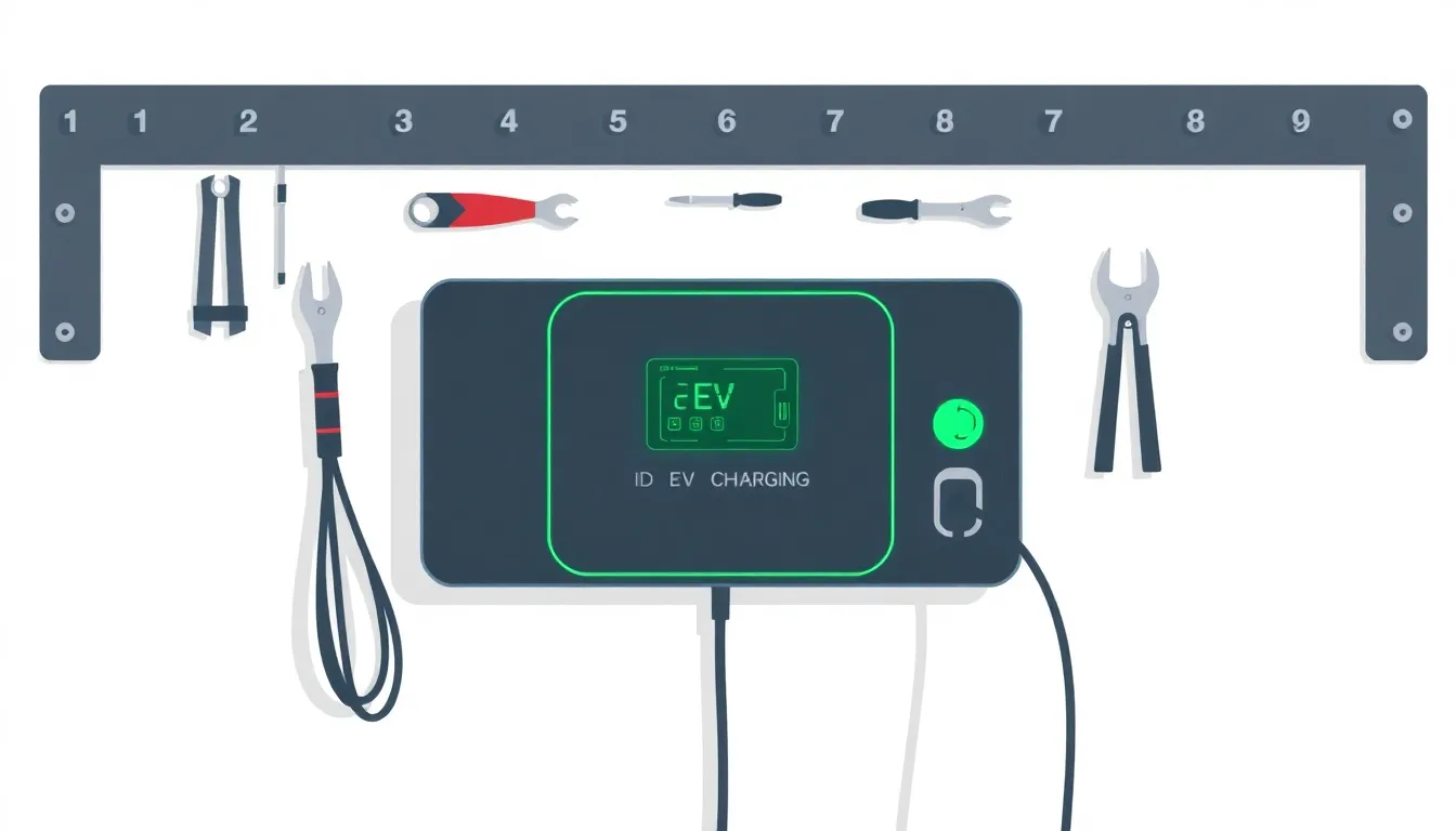 Etapes installation borne de recharge IRVE en entreprise
